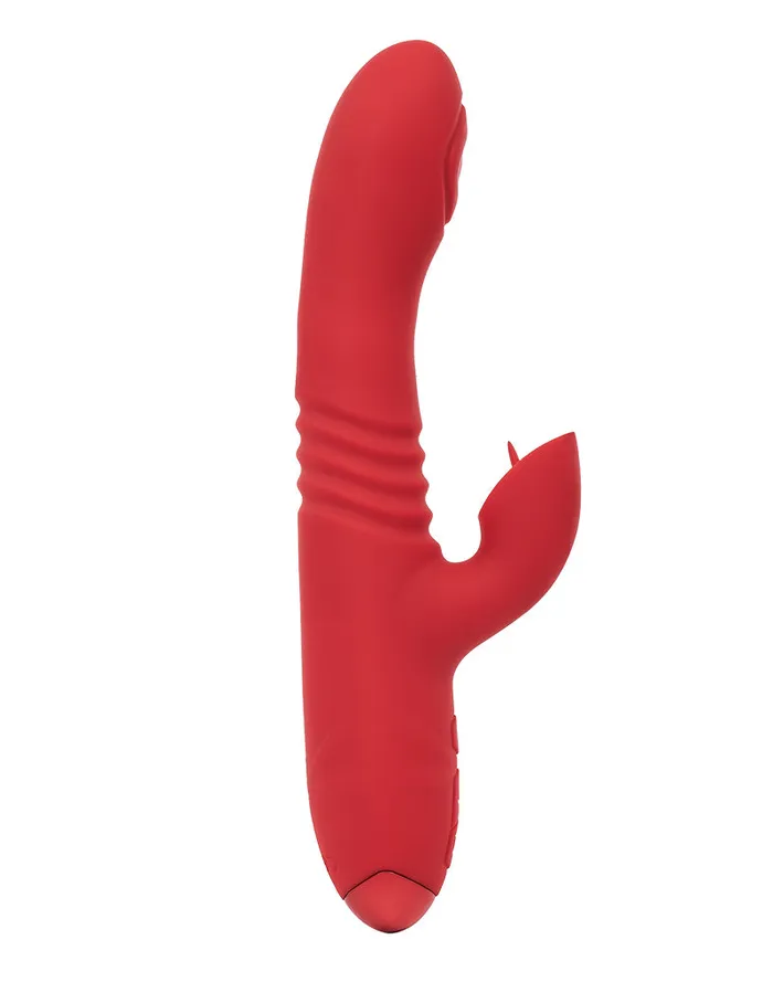 Vibrators | Rimba Rimba Toys - Gothenburg - Stotende en Kloppende Rabbit Vibrator - Rood
