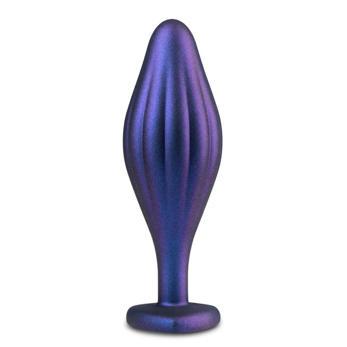 Anal Anal Adventures Matrix Wavy Bling Plug Sapphire Blush Novelties
