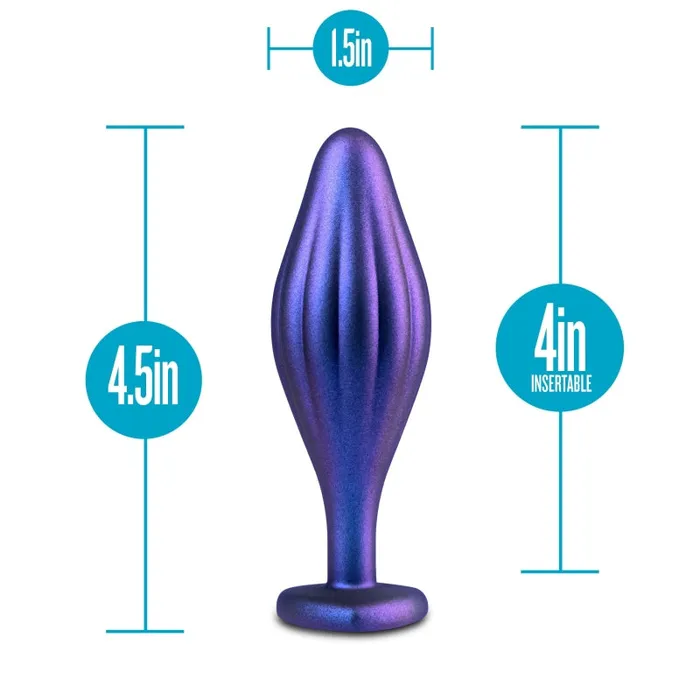 Anal | Anal Adventures Matrix - Wavy Bling Plug - Sapphire - Blush Novelties Anal | Anal Adventures Matrix - Wavy Bling Plug - Sapphire - Blush Novelties
