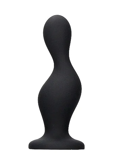 Anal | Shots America Wave Butt Plug Black