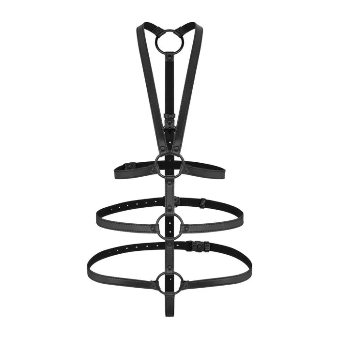 Anal Vera Bondage Harness Black Bedroom Fantasies