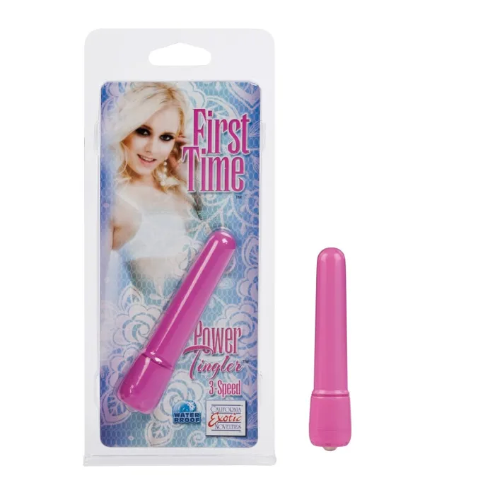 CalExotics Vibrators First Time Power Tingler Pink