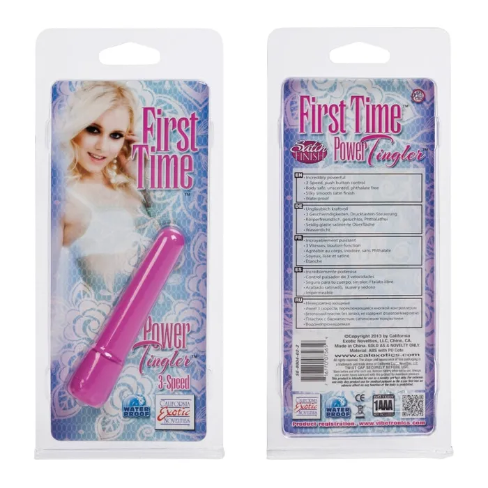 CalExotics Vibrators | First Time Power Tingler - Pink CalExotics Vibrators | First Time Power Tingler - Pink