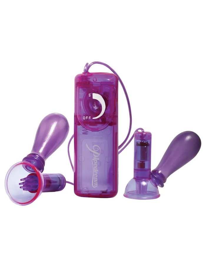 Couples Pipedream Fetish Fantasy Series Vibrating Nipples Pumps