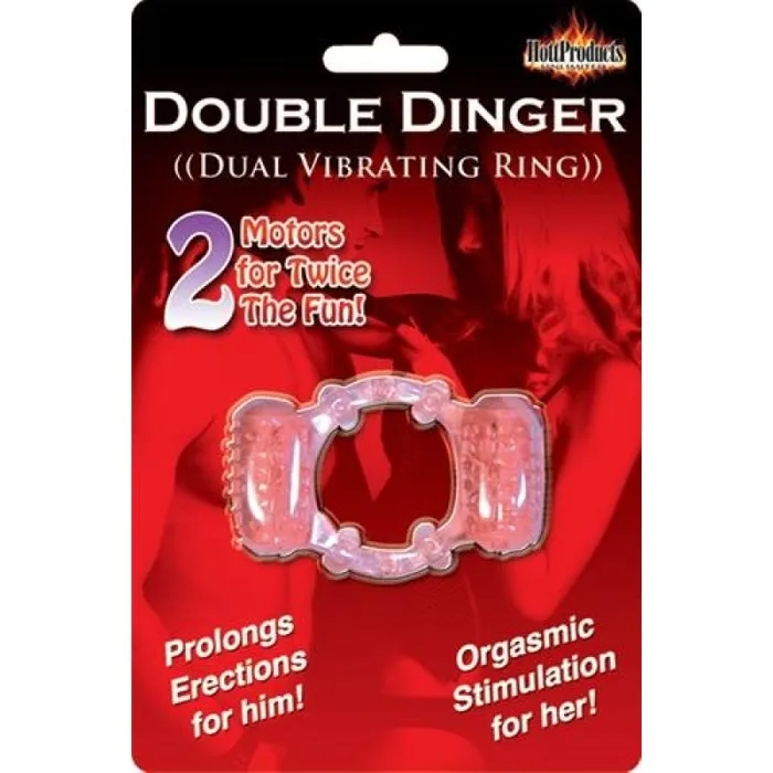 Dildos Hott Products Double Dinger Magenta