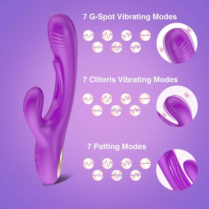 Female Sex Toys | Playfulsextoy Lliad - G-spot Flapping Clit Stimulate Rabbit Vibrator