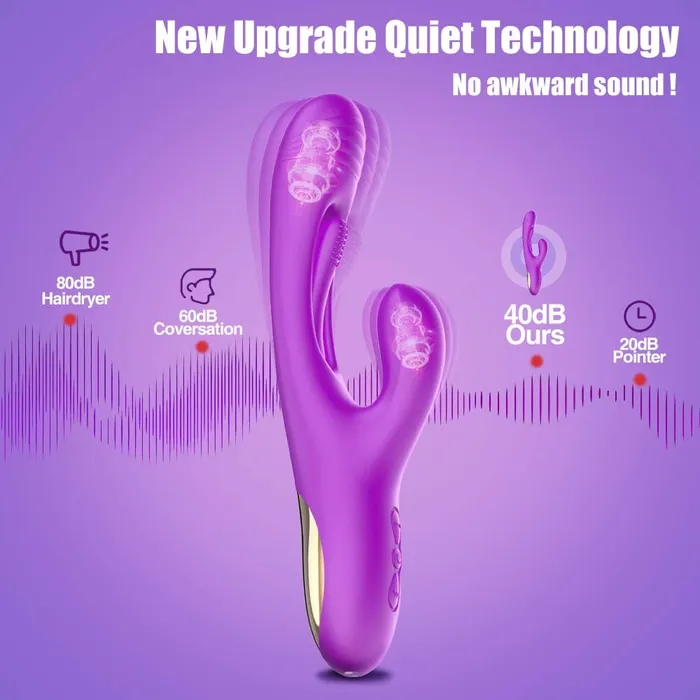 Female Sex Toys | Playfulsextoy Lliad - G-spot Flapping Clit Stimulate Rabbit Vibrator