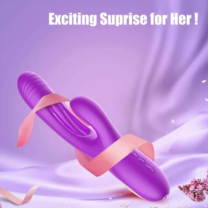 Female Sex Toys | Playfulsextoy Lliad - G-spot Flapping Clit Stimulate Rabbit Vibrator