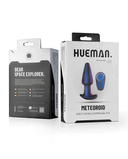 Hueman Meteoroid Rimming Anal Plug - Purple | One-dc Anal