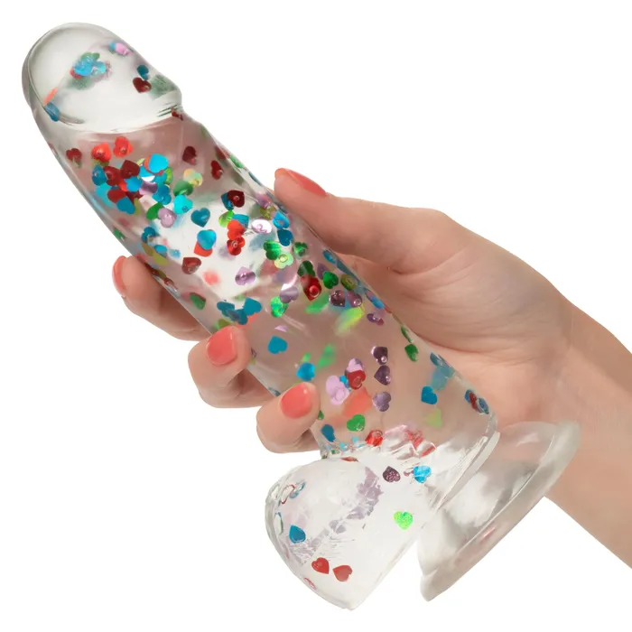 Naughty Bits I Love Dick Heart-Filled Dong | CalExotics Dildos