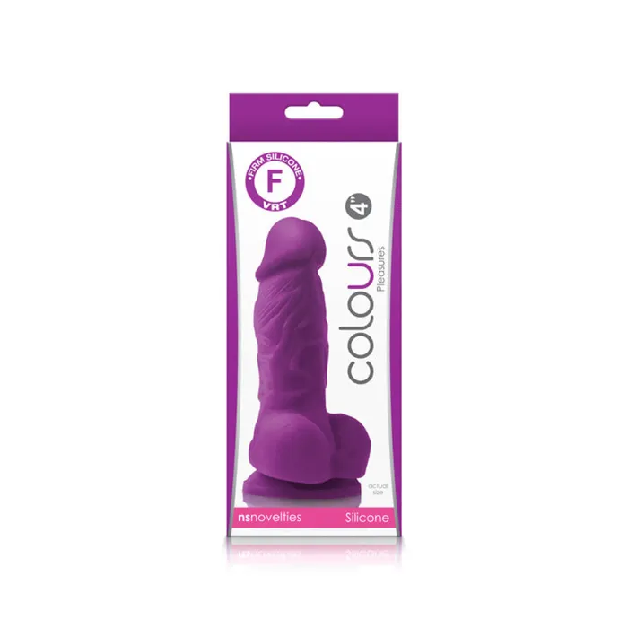 nsnovelties Colours Pleasures 4 Purple Vibrators