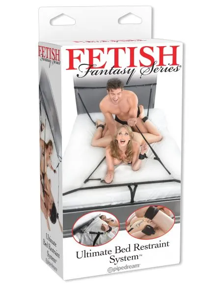 Pipedream Female Sex Toys | Fetish Fantasy Ultimate Bed Restraint System