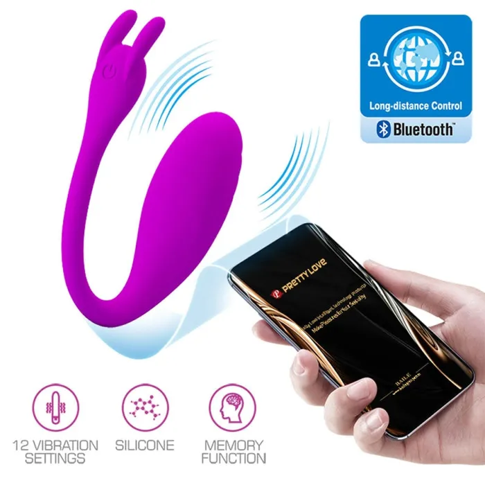 Pretty Love Vibrators | Pretty Love Catalina Global Remote Series - Purple Pretty Love Vibrators | Pretty Love Catalina Global Remote Series - Purple