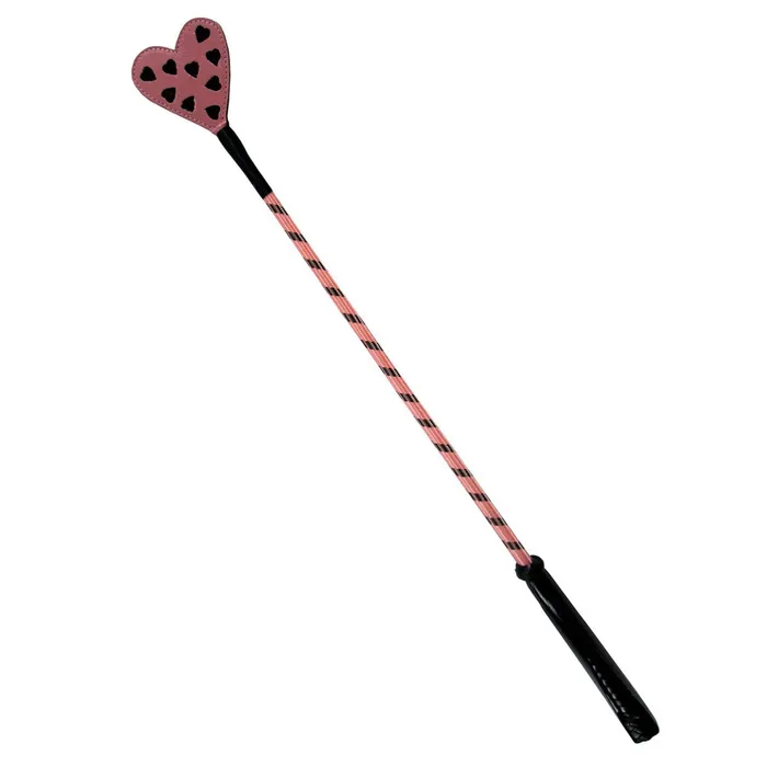 Ruff Doggie Styles Anal | Heart Crop - Pink & Black