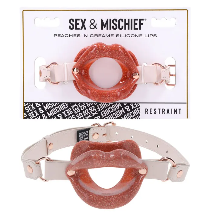 Sportsheets Female Sex Toys Sex Mischief Peaches n CreaMe Silicone Lipsss09965