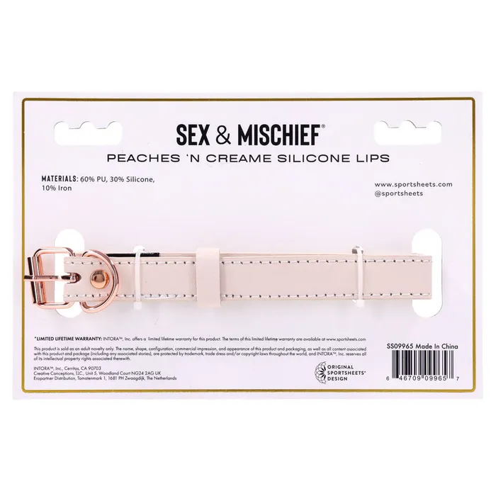 Sportsheets Female Sex Toys | Sex & Mischief Peaches n CreaMe Silicone Lips-(ss09965) Sportsheets Female Sex Toys | Sex & Mischief Peaches n CreaMe Silicone Lips-(ss09965)