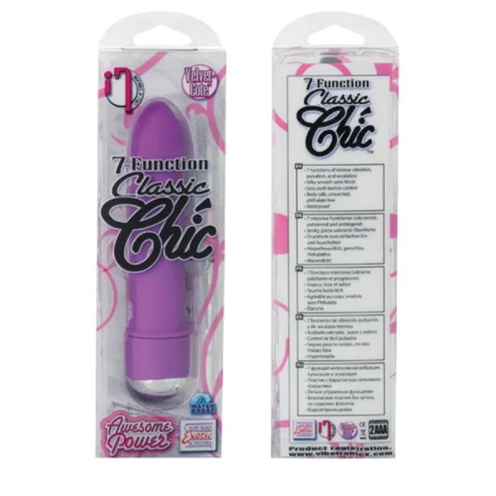 Vibrators | 7 Function Classic Chic - Mini Vibe - Purple - CalExotics Vibrators | 7 Function Classic Chic - Mini Vibe - Purple - CalExotics