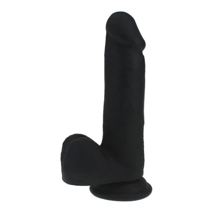 XMEN Thick Realistic Cock w Balls Black Dildos