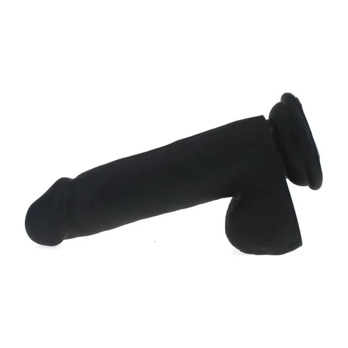 X-MEN Thick Realistic Cock w Balls Black | Dildos