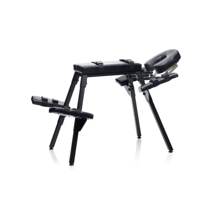 XR Brands Master Series Male Sex Toys Obedience Extreme Sex Bench With Restraint Straps XR Brands Master Series Male Sex Toys Obedience Extreme Sex Bench With Restraint Straps