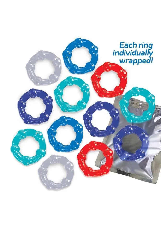 Anal THE 9S The 9s Ballers Dozen Beaded Cockrings