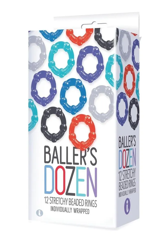 Anal THE 9S The 9s Ballers Dozen Beaded Cockrings