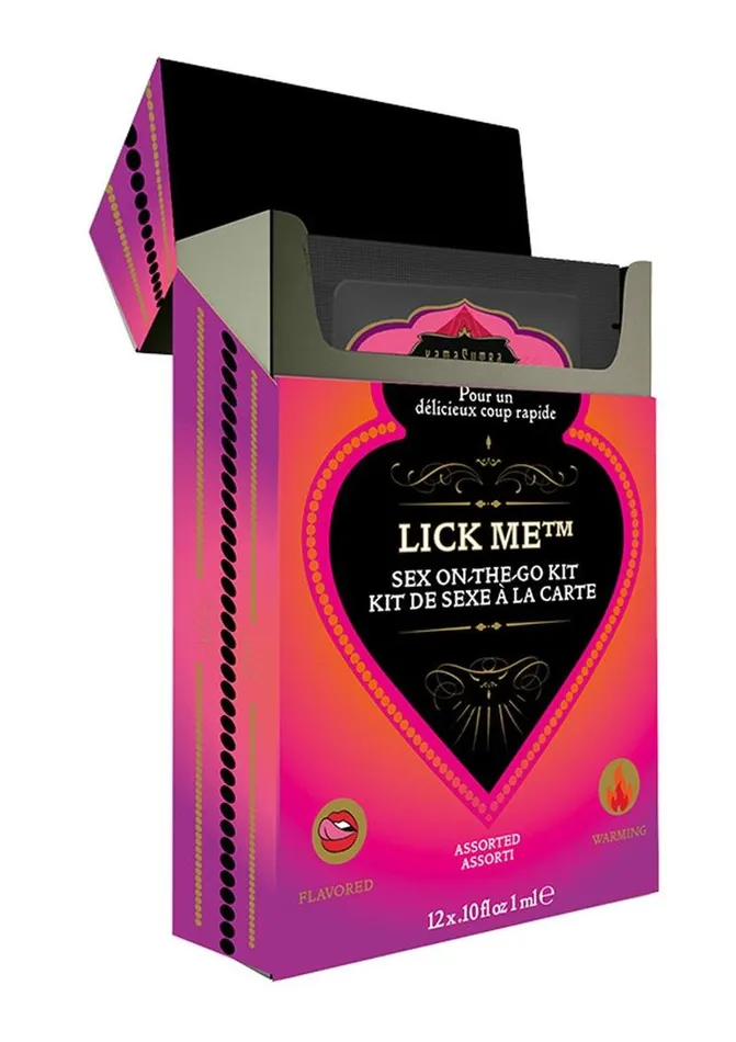 Couples Kama Sutra Lick Me SexToGo Kit Gift Sets and Travel Kits