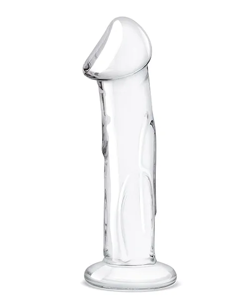 Electric Eel INC Dildos Glas 6 Dildo wVeins Flat Base