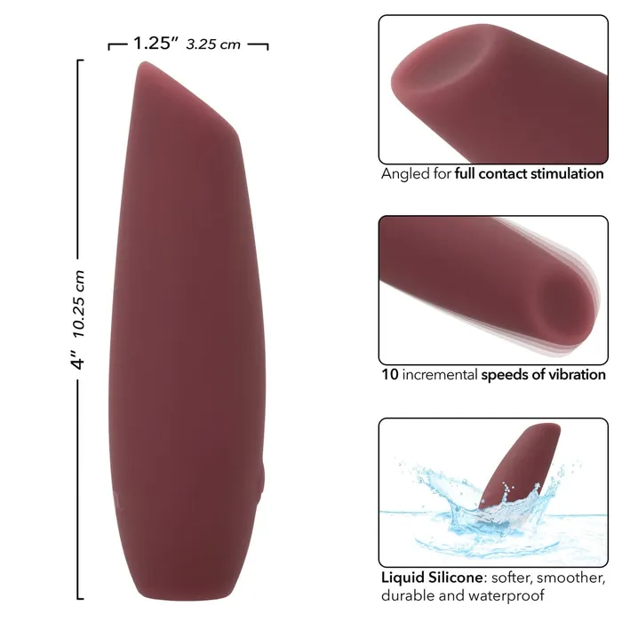 Female Sex Toys CalExotics Mod Tilt Silicone Bullet Vibrator by CalExotics