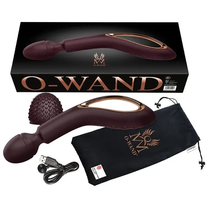 Female Sex Toys O Wand O Wand Waterproof Rechargeable Silicone Personal Massager