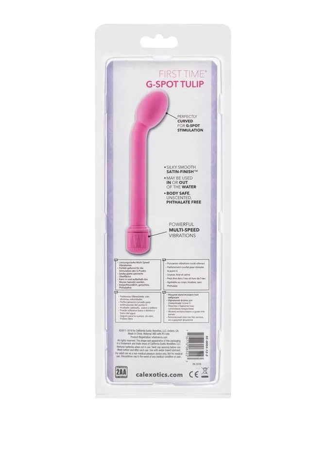 First Time First Time GSpot Tulip Vibrator Female Sex Toys