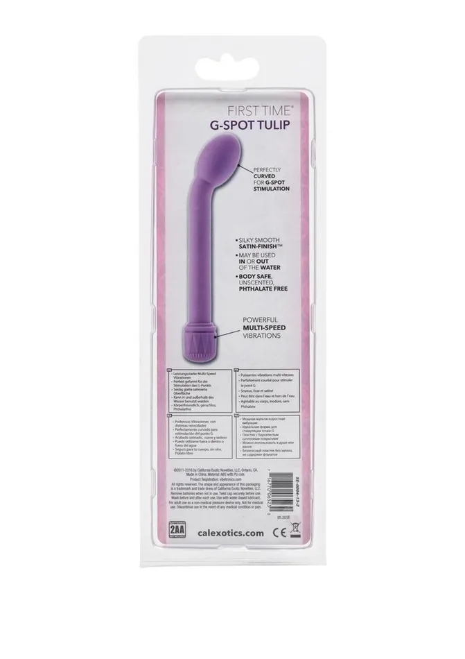 First Time First Time GSpot Tulip Vibrator Female Sex Toys