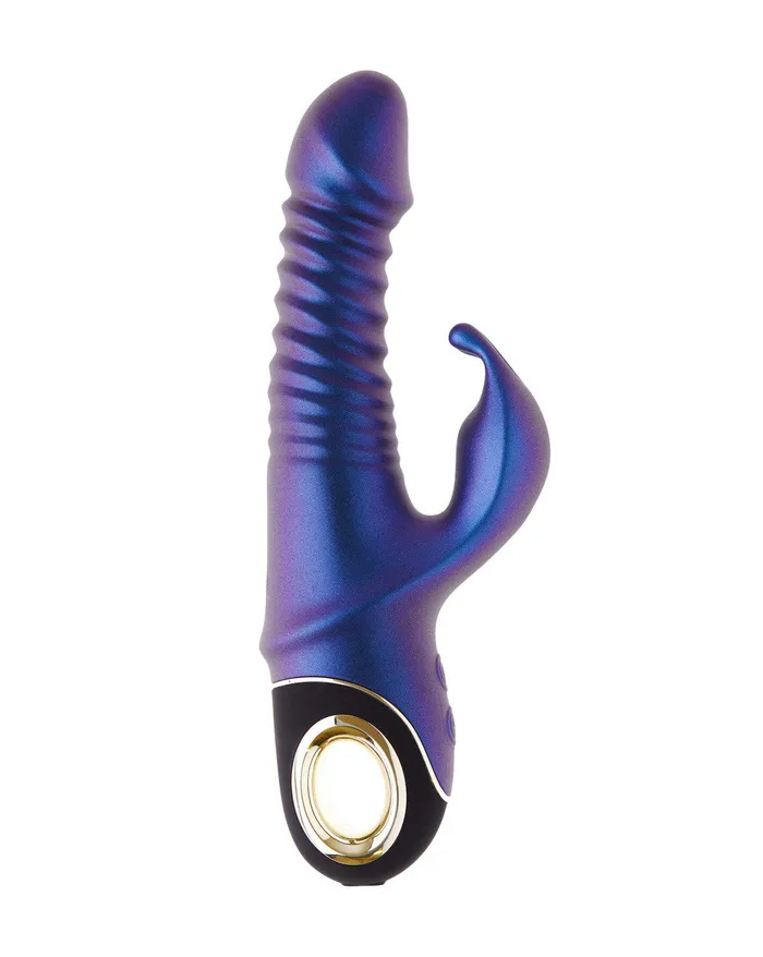 GALACTIC THRUSTING RABBIT VIBRATOR House Of Fun Female Sex Toys
