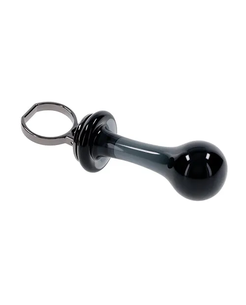 Gender X Blow Pop Glass Anal Plug Black Evolved Novelties INC Anal Gender X Blow Pop Glass Anal Plug Black Evolved Novelties INC Anal