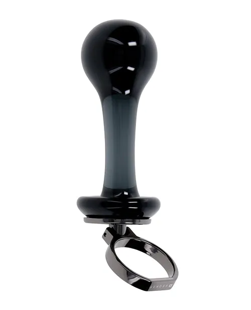 Gender X Blow Pop Glass Anal Plug Black Evolved Novelties INC Anal Gender X Blow Pop Glass Anal Plug Black Evolved Novelties INC Anal