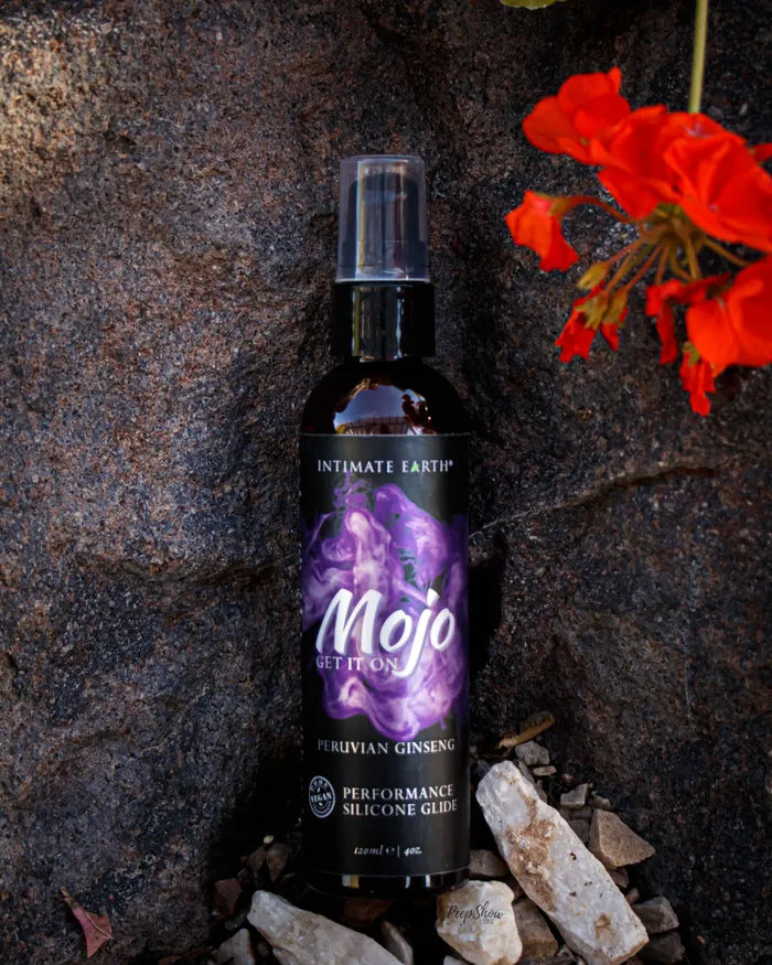 Intimate Earth MOJO Silicone Glide with Peruvian Ginseng Female Sex Toys
