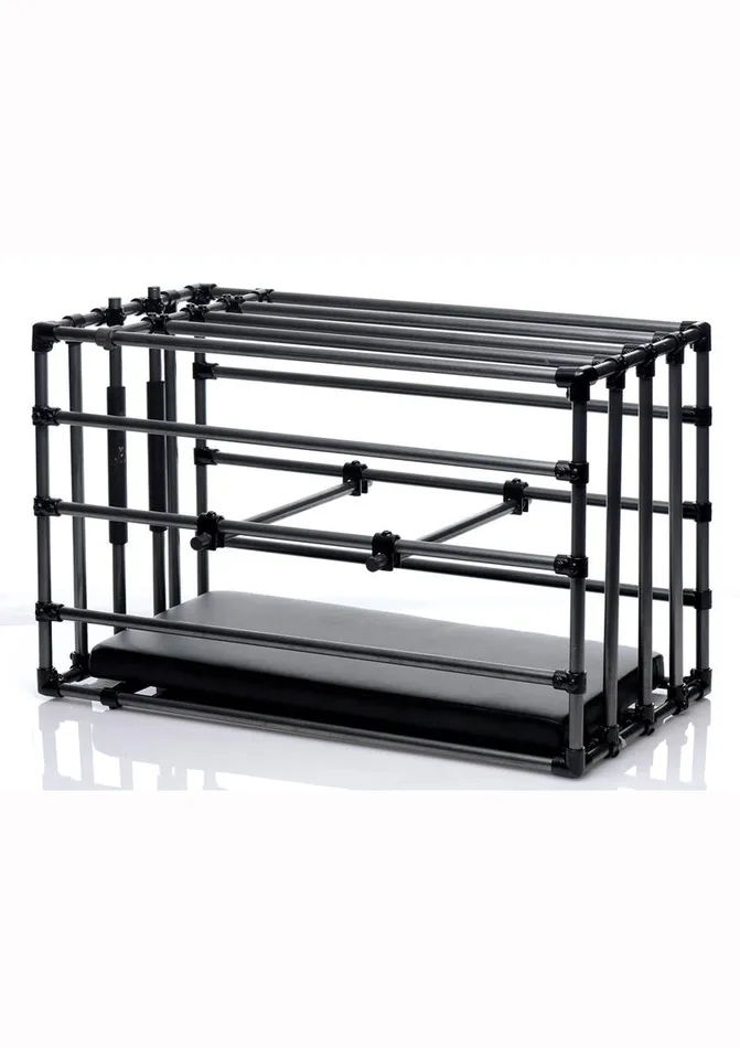 Male Sex Toys Master Series Master Series Kennel Cage with Padded Board