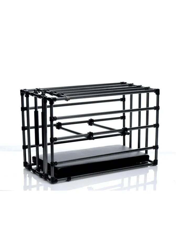 Male Sex Toys Master Series Master Series Kennel Cage with Padded Board