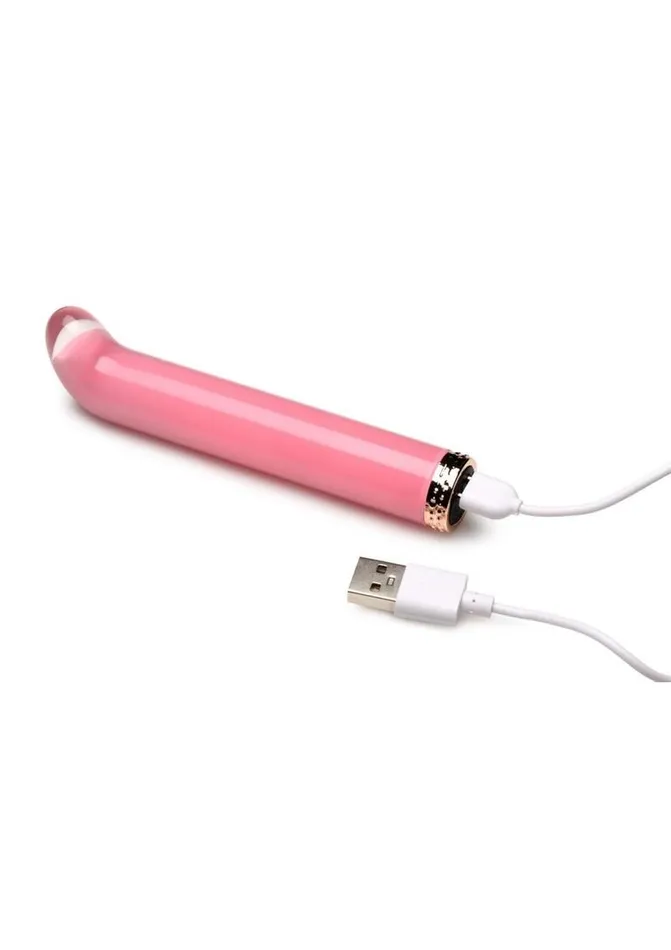 Prisms Vibrators Prisms 10x Mini GSpot Vibe Rechargeable Glass Bullet