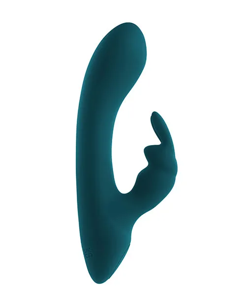 Vibrators Evolved Novelties INC Playboy Pleasure Lil Rabbit Vibrator Deep Teal Vibrators Evolved Novelties INC Playboy Pleasure Lil Rabbit Vibrator Deep Teal