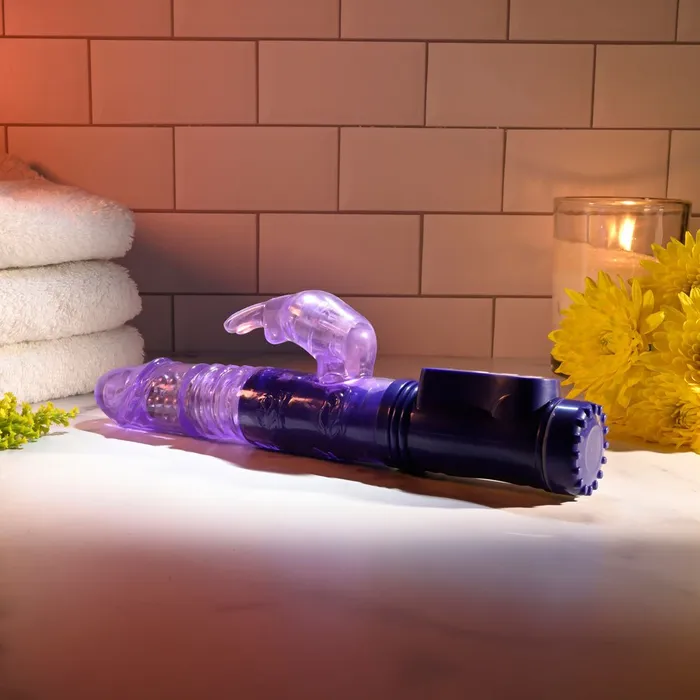 Vibrators Selopa BUNNY THRUSTER Purple 248 cm Thrusting Rabbit Vibrator Selopa Vibrators Selopa BUNNY THRUSTER Purple 248 cm Thrusting Rabbit Vibrator Selopa