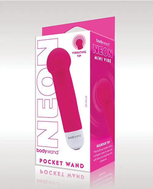 Xgen Bodywand Neon Mini Pocket Wand Neon Xgen Female Sex Toys