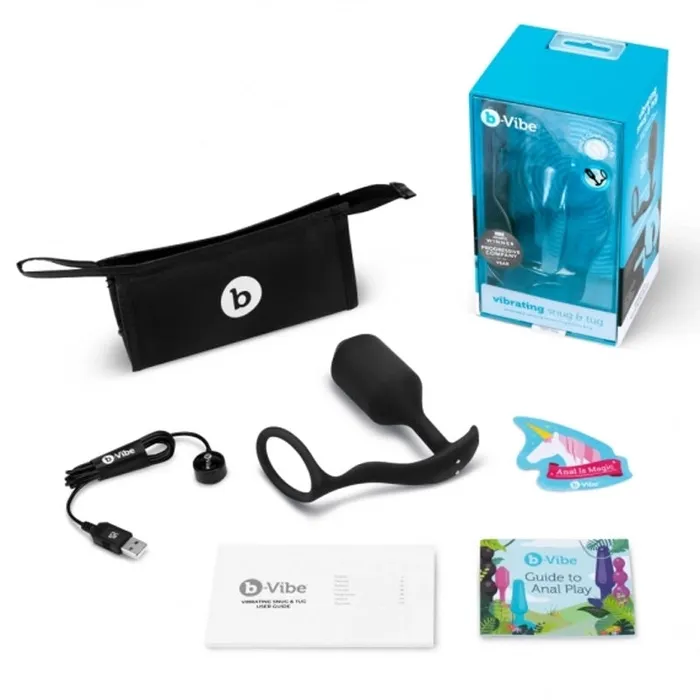 Anal bVibe bVibe Vibrating Snug Tug XL Black