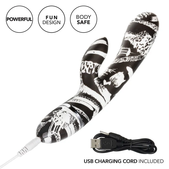 Female Sex Toys CalExotics Rechargeable Waterproof Hype Dual Wand Female Sex Toys CalExotics Rechargeable Waterproof Hype Dual Wand