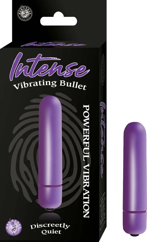 Intense Vibrating Bullet Purple Nasstoys Vibrators