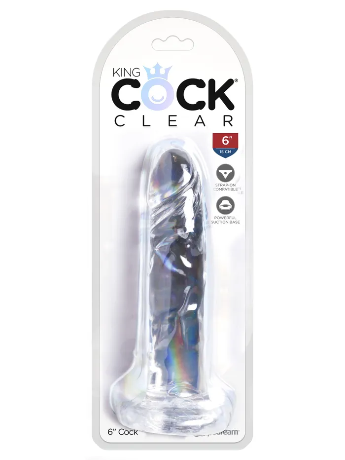 King Cock Clear 6 Cock Pipedream Dildos