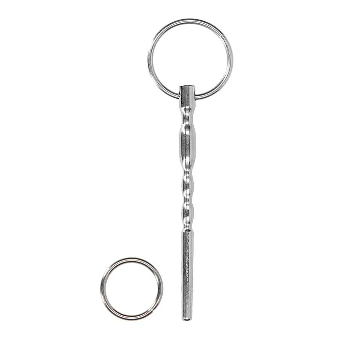 Male Sex Toys Shots Toys Ouch Stainless Steel Plug With Ring