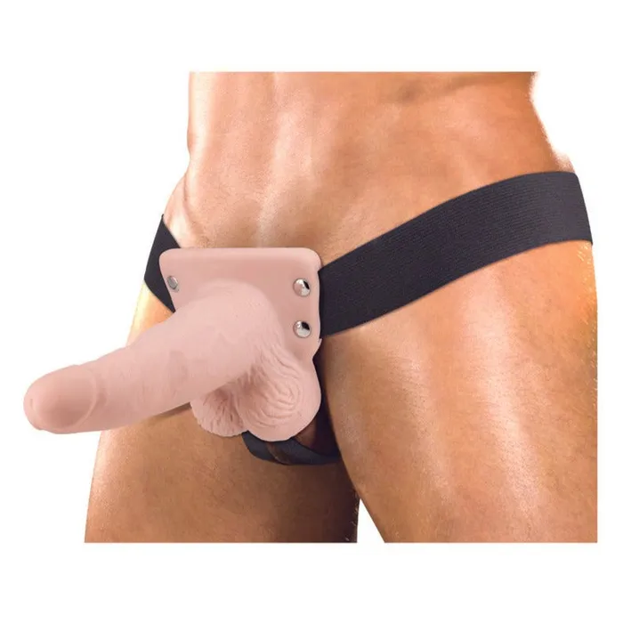 Nasstoys Anal Erection Assistant Hollow Vibrating StrapOn 6 Inch Flesh Pink Nasstoys Anal Erection Assistant Hollow Vibrating StrapOn 6 Inch Flesh Pink