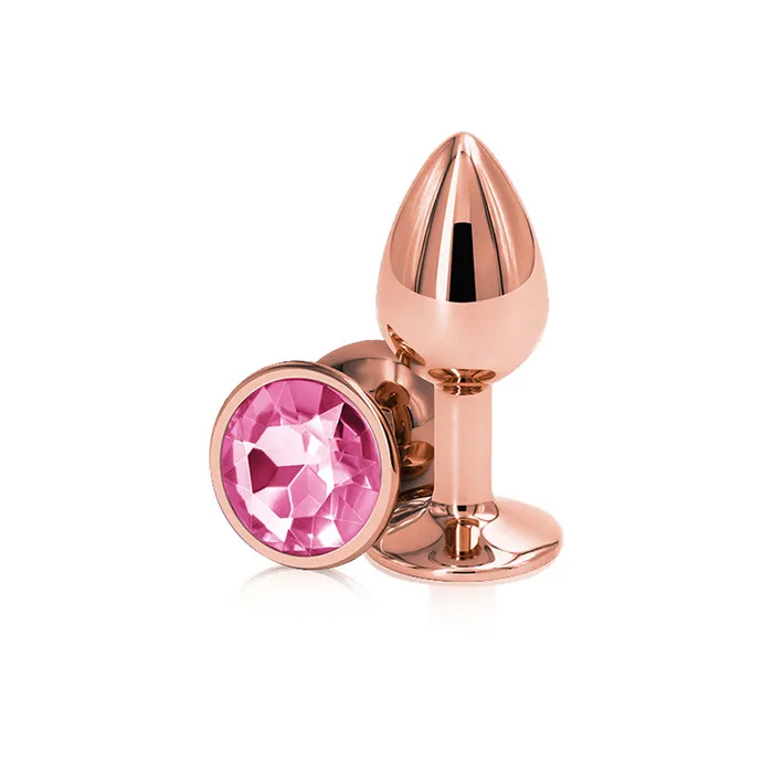 nsnovelties Vibrators Rear Assets Rose Gold Small Pink
