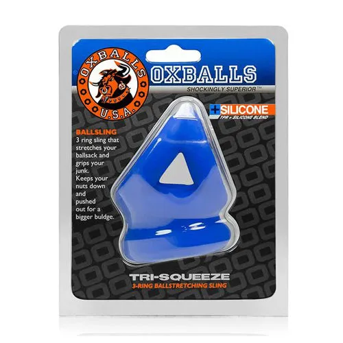 Oxballs Male Sex Toys TriSqueeze 3Ring Ball Stretching Sling